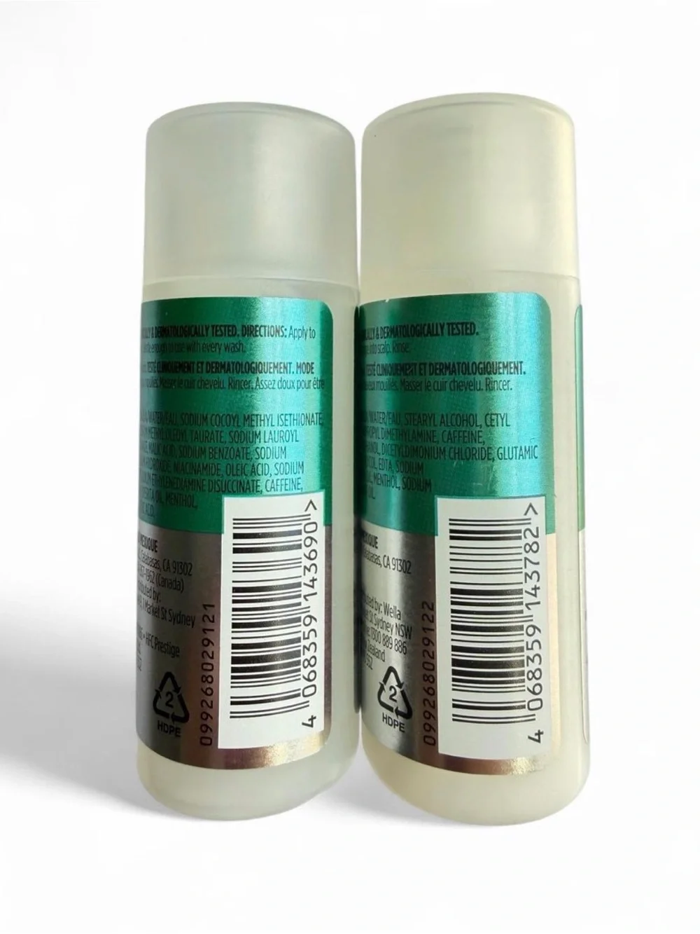 Nioxin Age Defense Shampoo & Conditioner Duo Brand New Travel Size